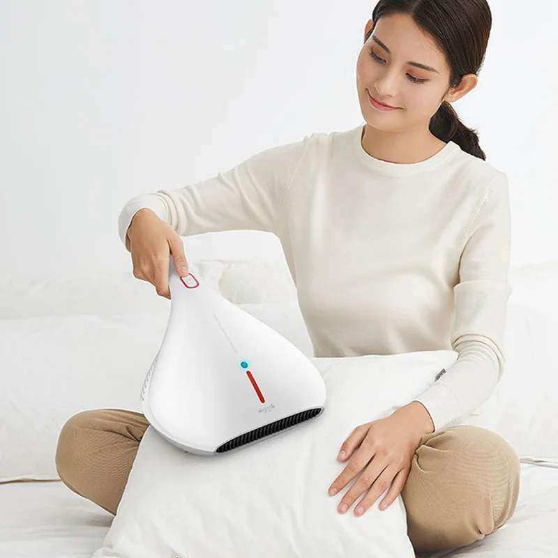 Original Xiaomi CM180 Deerma Electric Vacuum Cleaner Hand-Held Anti-dust Mites Remover 13 kPa Stron