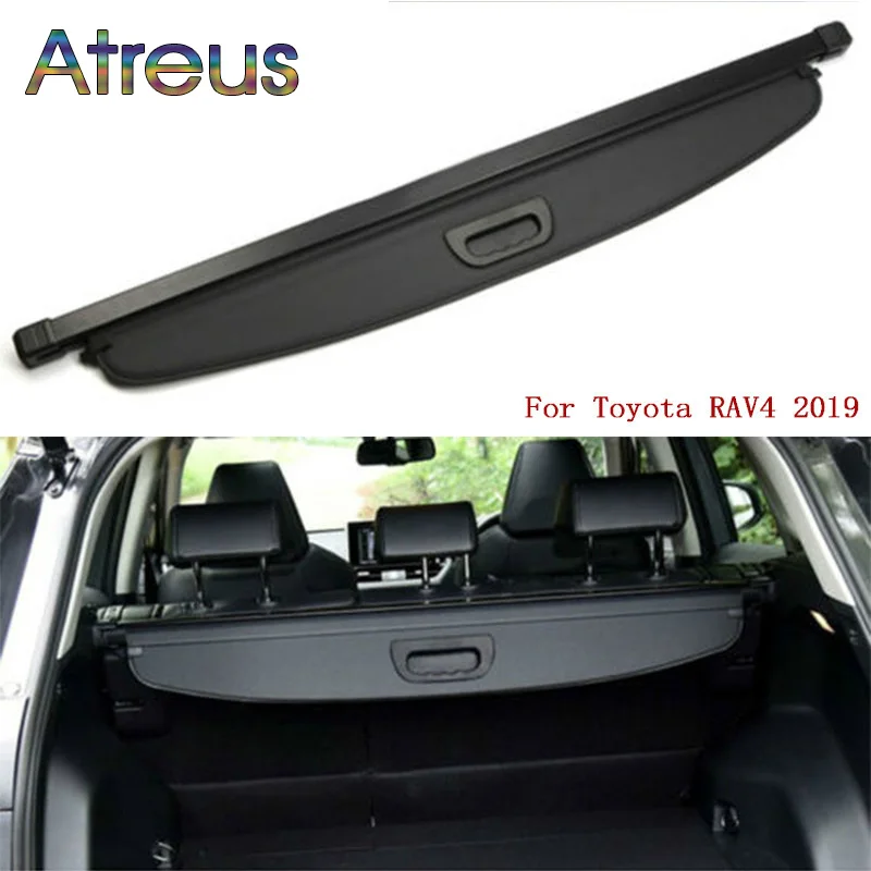 For Toyota RAV4 2019 2020 Retractable Trunk Car Cargo Cover Security Shield New For Toyota RAV4 2019 2020 Retractable Trunk Car Cargo Cover Security Shield New