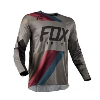 Hptr fox-Camiseta de equipo para bicicleta de montaña de camiseta para descenso para bicicleta de montaña... todoterreno DH MX