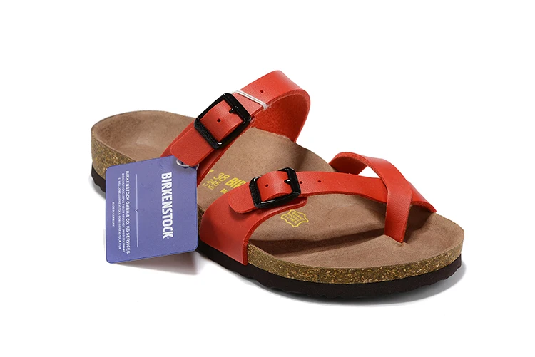 Новое поступление года; сандалии-шлепанцы Birkenstock; альпинистские мужские и женские классические водонепроницаемые пляжные шлепанцы для спорта на открытом воздухе; Размеры 35-46 - Цвет: 10