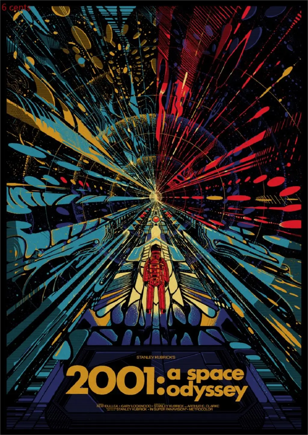 Kubrick серия кинофильма/«Заводной Апельсин»/2001 космический роуминг/постер фильма крафт-бумага плакат, плакат в стиле ретро - Цвет: 10
