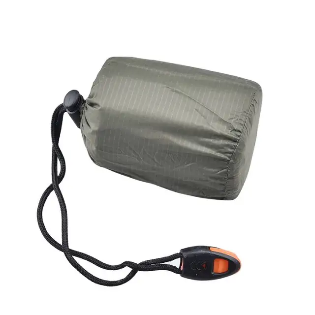 Waterproof Lightweight Thermal Emergency Sleeping Bag Bivy Sack - Survival Blanket Bags Camping, Hiking, Outdoor, Activities - Image 3
