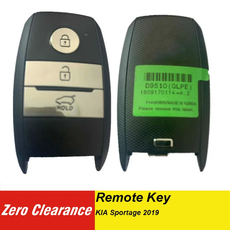

Zeroclearance 95440D9510 Brand New Genuine Smart Remote Key For KIA Sportage 2019 3 Buttons 433MHz FOB-SMART KEY