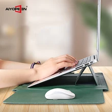 Aiyopeen сумка для ноутбука из искусственной кожи с держателем универсальная сумка для ноутбука 11, 12, 13, 15 дюймов для Macbook Air Pro 13, 15, 12, 11 дюймов