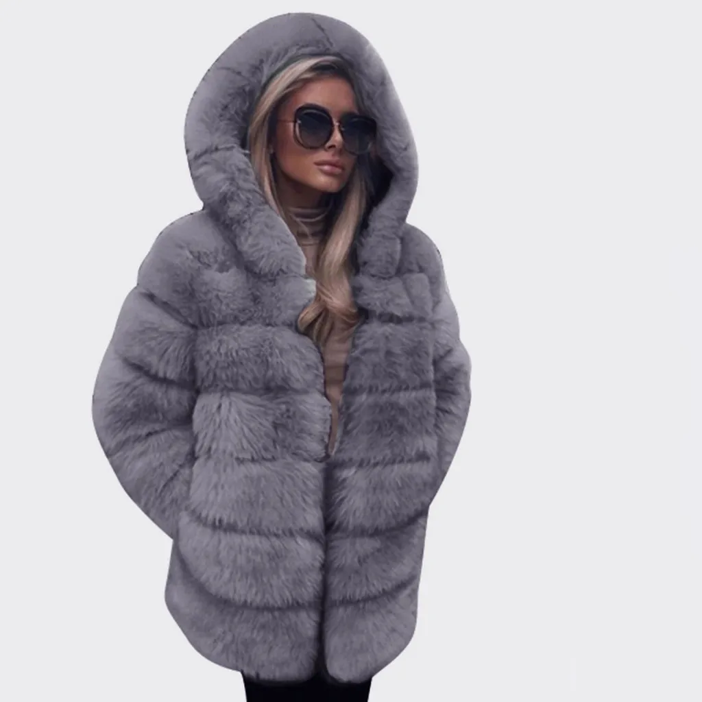 SAGACE, модная зимняя женская коллекция, теплая куртка, зимнее ветрозащитное пальто с капюшоном, роскошная парка из искусственного меха, Корейская куртка, хит, 7 ноября