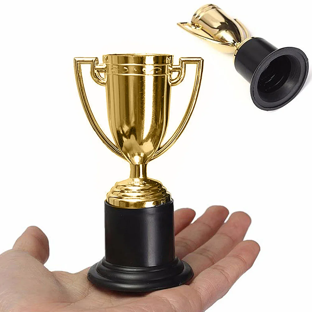 Award Medals 10/12/24pcs Achievement Prize Award Kids Bulk Small Audlt Audlt Kids Mini Award Trophys Decor Plastic Reward