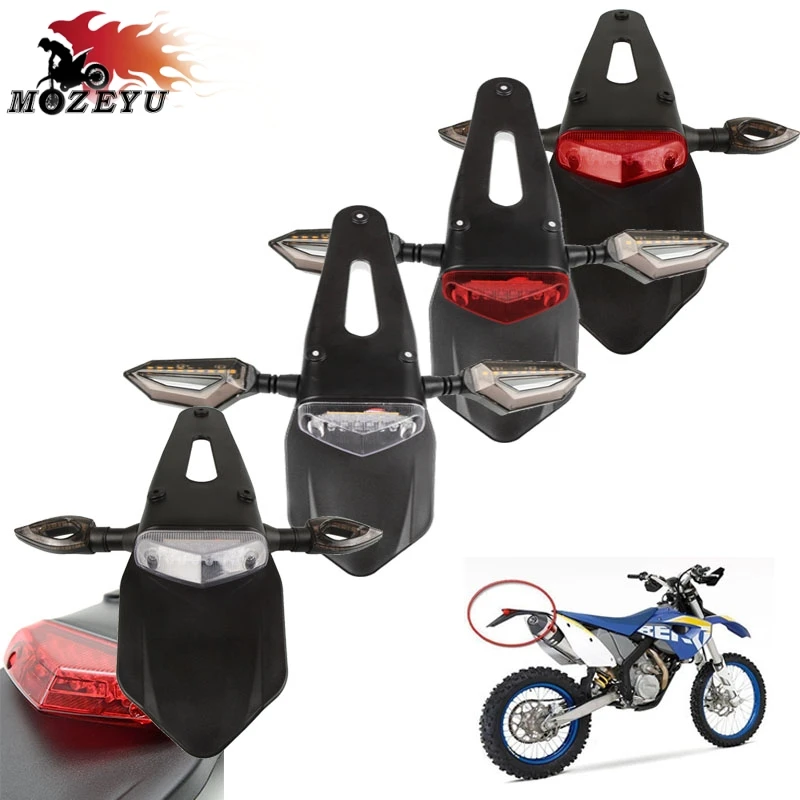 Задний фонарь для мотоцикла светодиодный стоп сигнал YAMAHA WR250F WR450F WR250R/X XTZ125 XT225 XT250