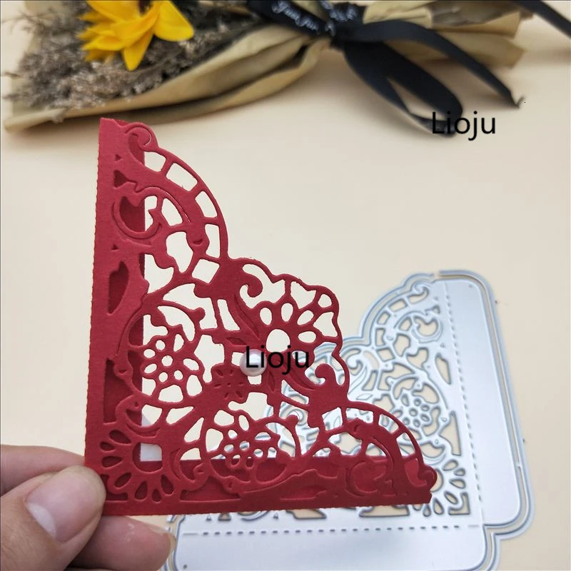 Угловые штампы скрапбукинга nouveau arrivage DIY бумажные карточки для скрапбукинга декоративное ремесло тиснение штампы