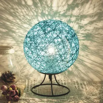 

LEADLY LED Night Light 3D Rattan Ball Lamp Rechargeable Multicolor 3D Light Touch Rattan Lamp Children Light Night Lamp For Home