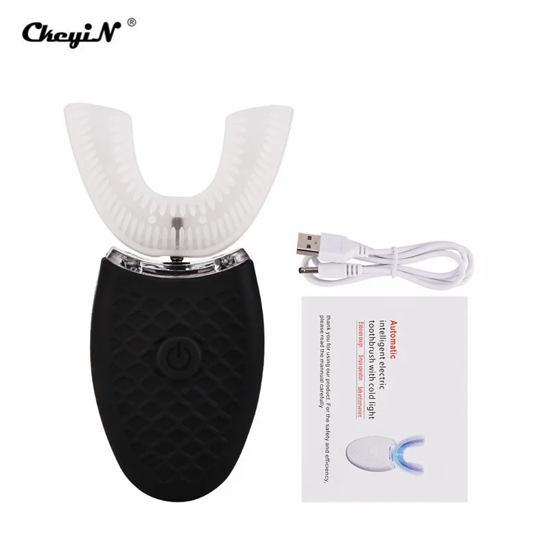 USB Charging Full Automatic Soft Electric Toothbrush Waterproof Sonic Teeth Brush U Shape Teeth Whitening Adult Children USB Charging Full Automatic Soft Electric Toothbrush Waterproof Sonic Teeth Brush U Shape Teeth Whitening Adult Children