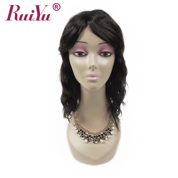 

Body Wave Bob Wigs With Bangs 150 Density Human Hair Wigs Full Machine Wigs For Women RUIYU Hair Brazilian Hair