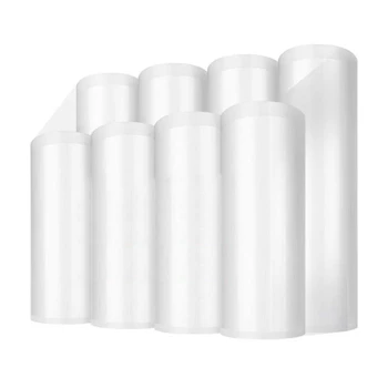 

8 Rolls Vacuum Sealer Bags for Food Saver Storage Seal a Meal Vacuum Sealer, Used for Food Preservation, Sealed Meals