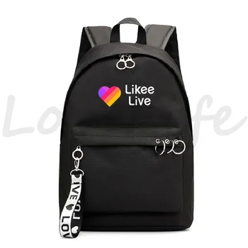 

Casual LIKEE Backpack Daily backpack fashion new style rucksack teens boys girls school bag Backpack Likee Live