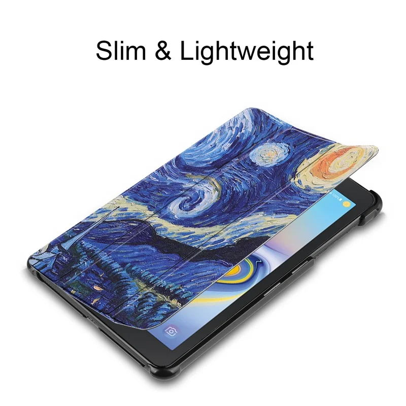 Тонкий чехол для Samsung Galaxy Tab a 8 0 SM T387 2018 планшета защитный чехол/чехол из
