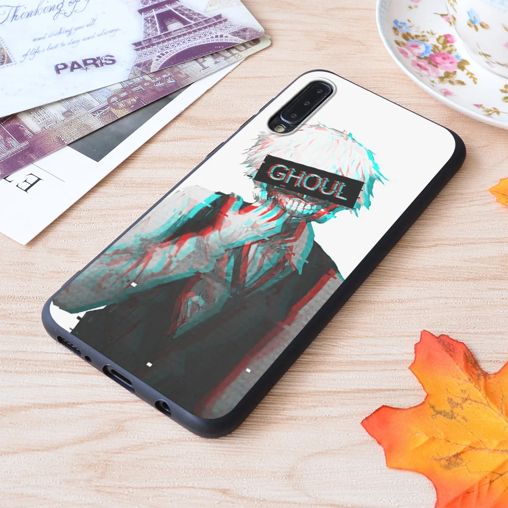 

Tokyo Ghoul Ken Kaneki Print Soft Silicone Matt Case For Samsung Galaxy S Note and Galaxy A