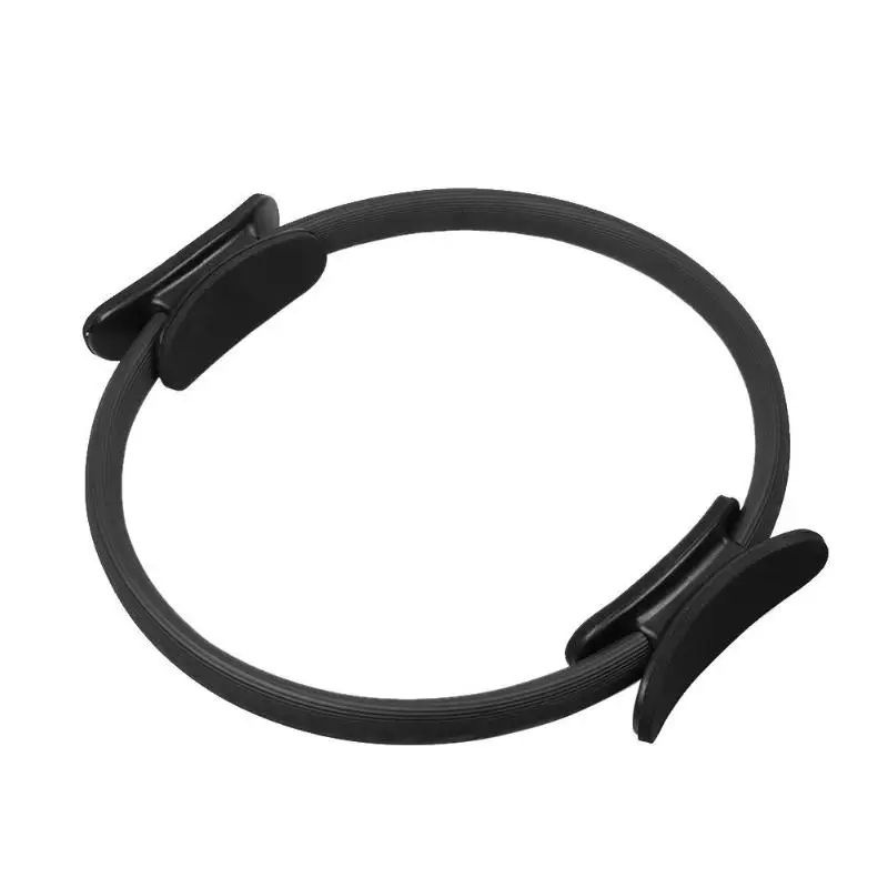 New Dual Grip Yoga Pilates Ring Muscles Body Exercise Fitness Body Shaping Ring Yoga Wheel Yoga Fitness Tool Pilate Game Tool