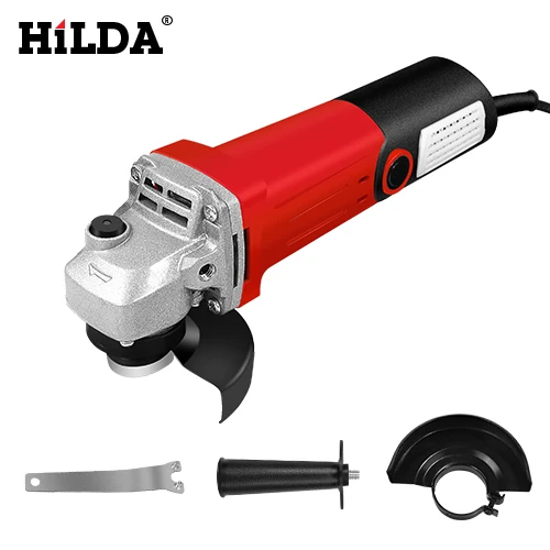 HILDA 1100 Вт угловая шлифовальная машина электрический шлифовальный станок Электроинструмент шлифовальный станок - Цвет: JM01