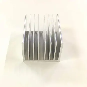 

1pcs Aluminum heatsink LED heatsink 80*55-100mm heat sink Aluminum profiles Aluminum color Chassis radiator