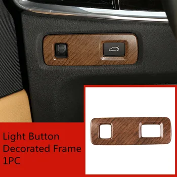 

Imitation Wooden Light Button Decorated Frame For Volvo S90 Z2EA1107