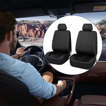 

Low price Pu leather car seat cover artificial leather four seasons universal cushion Many seats car seat protection