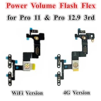 

5Pcs New Power Volume Button Switch Flash Flex Ribbon Cable For iPad Pro11 inch & Pro 12.9 inch 3rd Gen 2018 Replacement Parts