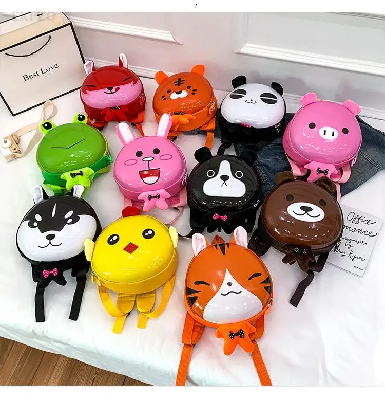 3D Schoolbag Boys And Girls 1-2-5 Years Old Baby Cute Cartoon Backpack Kids Bag Mochilas Escolares Rugtas Book Bag Kids Rugzak