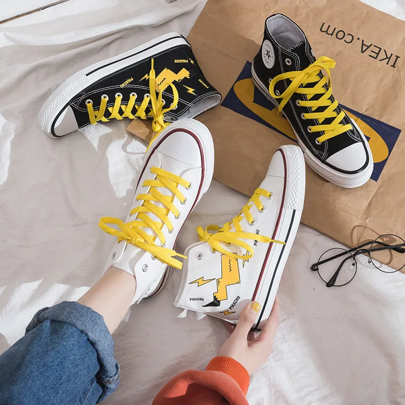 Zapatos informales de lona para hombre y mujer, zapatillas ligeras con cordones, transpirables, para correr, Skateboard, para adolescentes y estudiantes, deslizantes, 2021