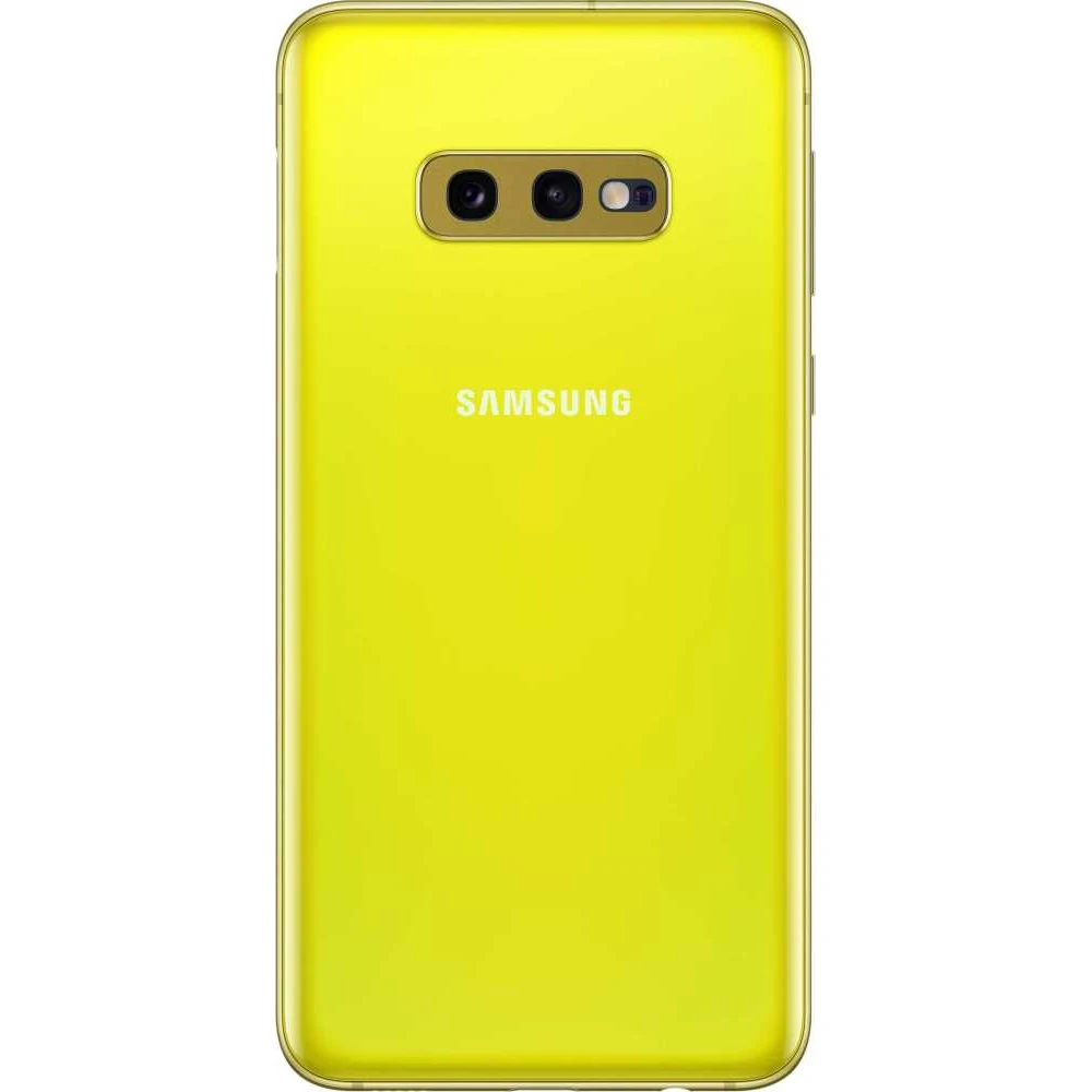 Смартфон Samsung Galaxy S10e SM-G970F 128Gb 6Gb желтый 3G 4G 2Sim 5.8" AMOLED 1440x2960 And9 16Mpix