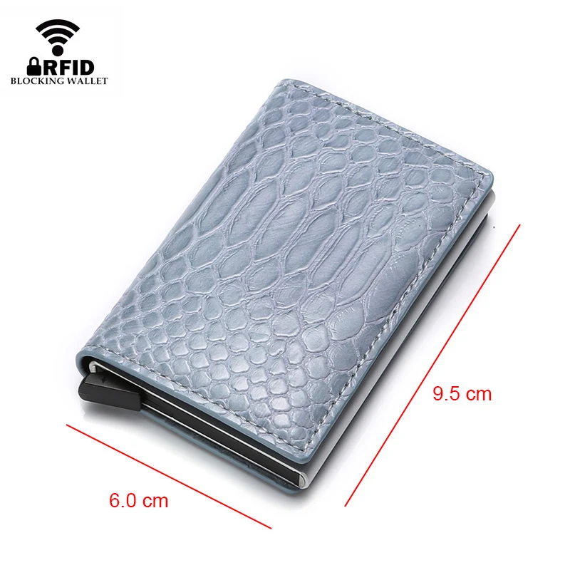 Santa Claus Gifts Snowman Leather Passport Holder Cover Case Blocking Travel Wallet