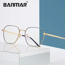 BANMAR, анти-синий светильник, очки, оправа для женщин, защита глаз, анти-радиационные очки, мужские, анти-голубые лучи, компьютерные очки