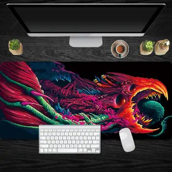 

900x400mm CSGO Gaming Mouse Pad XXL Computer Mousepad Super Large XL Rubber Speed Desk Keyboard Mouse Pad Hyper Beast Gamer Mat