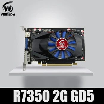 

Desktop GPU Graphics Card Veineda R7 350 2GB GDDR5 128Bit Independent Game Video Card R7-350 for ATI Radeon gaming