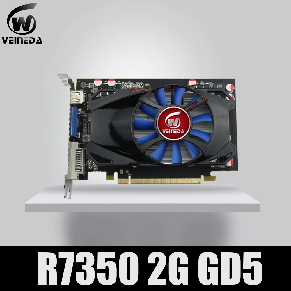 Настольная графическая карта Veineda R7 350 2 ГБ GDDR5 128 бит независимая игровая
