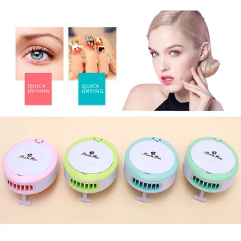 

1pcs Mini Fan Eyelash Dryer Air Blower Glue Fast Dry False Eye Lash Extension Mascara Dryer Portable Makeup Nail Art Tools USB