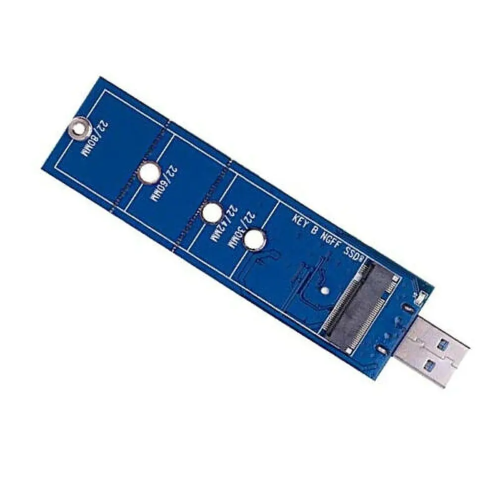 NGFF M.2 к USB3.0 адаптер B Ключ M.2 SSD адаптер USB 3,0 USB к 2280 M2 SSD накопитель адаптер NGFF конвертер ридер карта