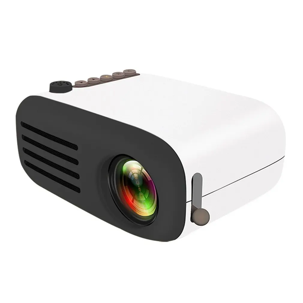 Мини-проектор Yg200 домашний портативный светодиодный проектор поддерживает Hd 1080P маленький прожектор 20-60 дюймов Размер проекции