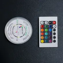 16 цветов RGB погружной светодиодный свет база для кальяна с пультом дистанционного управления кальян наргиле бар вечерние уличные украшения