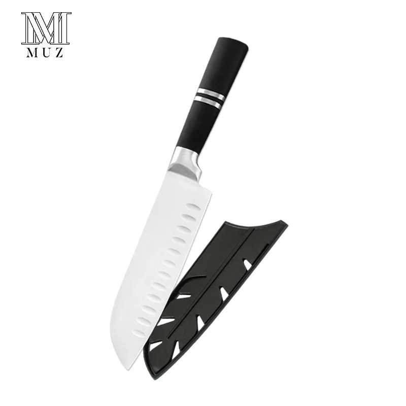7 inch Santoku Knife Новое поступление, нож из нержавеющей стали s, кухонные ножи, аксессуары для приготовления пищи, нож для очистки овощей, Santoku, набор ножей для нарезки хлеба, шеф-повара - Цвет: 7 inch Santoku Knife