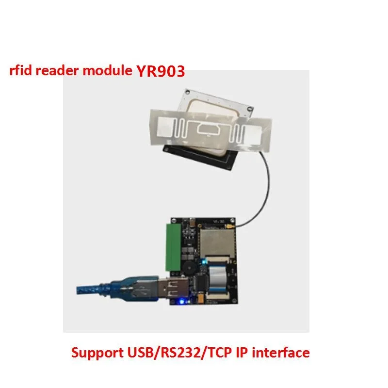 UHF RFID пассивный считыватель Модуль и USB/wiegand 26/wiegand 34 интерфейс+ Бесплатные ПВХ uhf rfid карты/наклейки этикеток