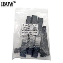 8 wert * 10PCS = 80PCS Brückengleichrichter Assorted Kit enthält MB6S MB6F MB10S MB10F ABS10 DB107S DB157S DB207S igmopnrq