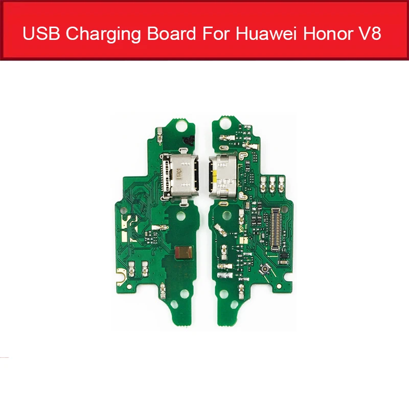Зарядное устройство USB разъем для Huawei Honor 8 Lite Pro 9 9i 10 20 20i Play V8 V9 V10 V20 зарядный порт модуль Usb разъем платы - Цвет: For honor V8