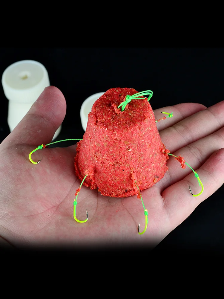 

50 Yuan Molding Bait Maker Fly Hook Bait Pressure Baits Hooks with Air Respiratory Sea Fishing Rod Bait China Set 50 Yuan