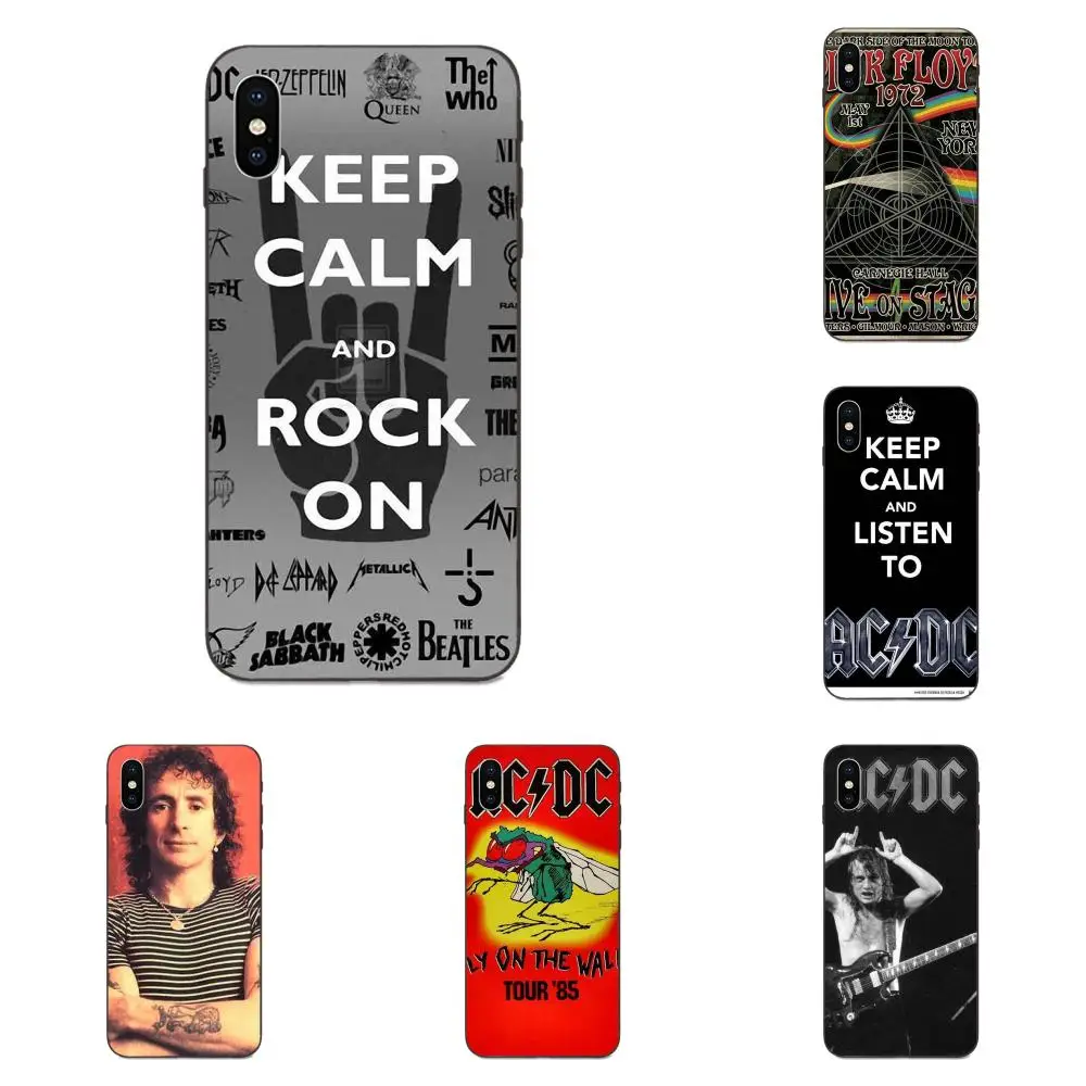 

TPU Phone Cases Cover For Galaxy C5 C7 J1 J2 J3 J330 J5 J6 J7 J730 M20 M30 Ace Core Max Mini Plus Prime Pro Acdc Hard Rock Band