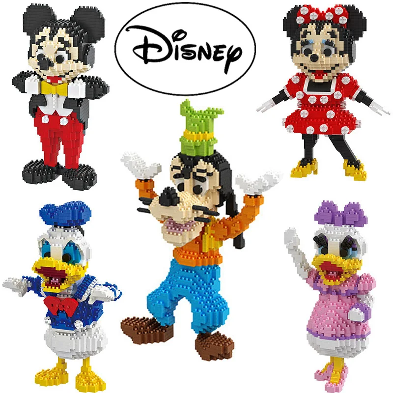 Серия Disney Микки Маус и Дональд Дак модель мультяшного персонажа алмазные