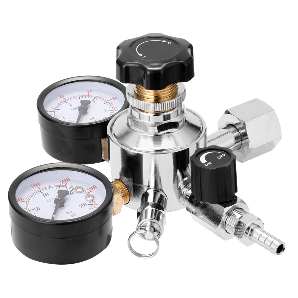 Пиво CO2 регулятор для кега предохранительный клапан сброса давления 0-3000 фунтов/кв. дюйм