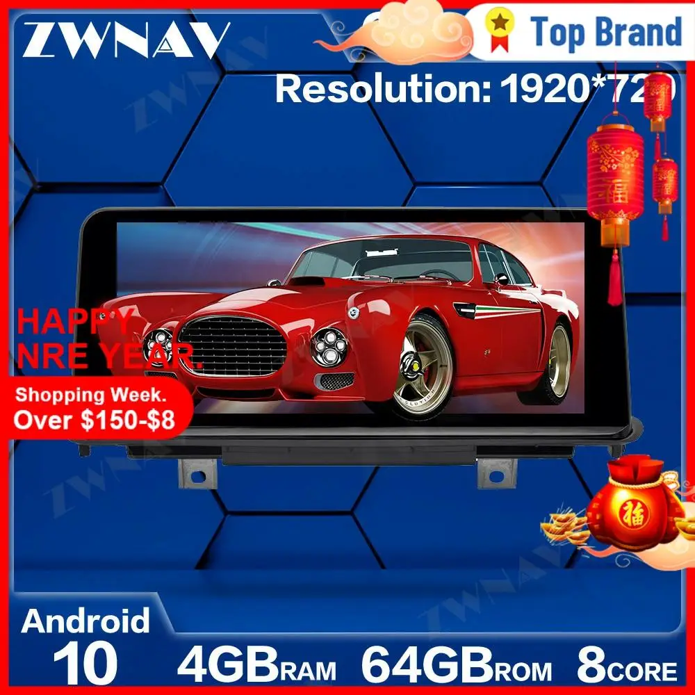 4G + 64GB Android 10 0 Автомобильный мультимедийный плеер для BMW X3 X4 F25 F26 2011 2017 GPS Navi Радио navi