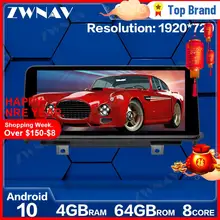 4G + 64GB Android 10 0 Автомобильный мультимедийный плеер для BMW X3 X4 F25 F26 2011