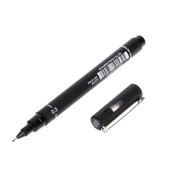 

6pcs Drawing Pen Ultra Fine Line 005 01 02 03 05 08 Needle Point Painting Pens