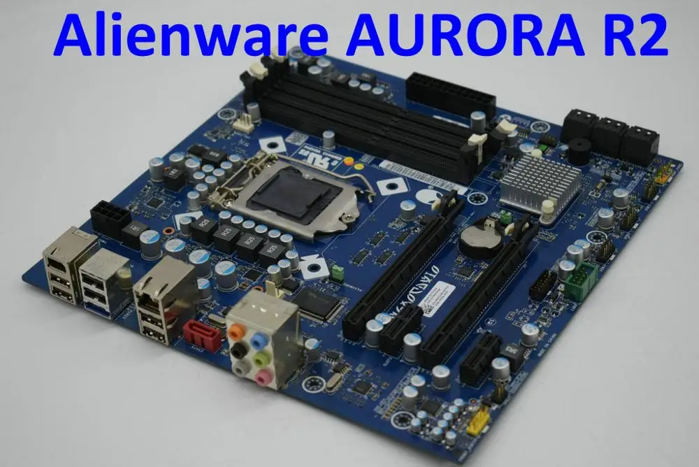 RV30W для DELL ALIENWARE AURORA R2 LGA 1156 DDR3 оригинальная настольная б/у материнская плата DP/N: