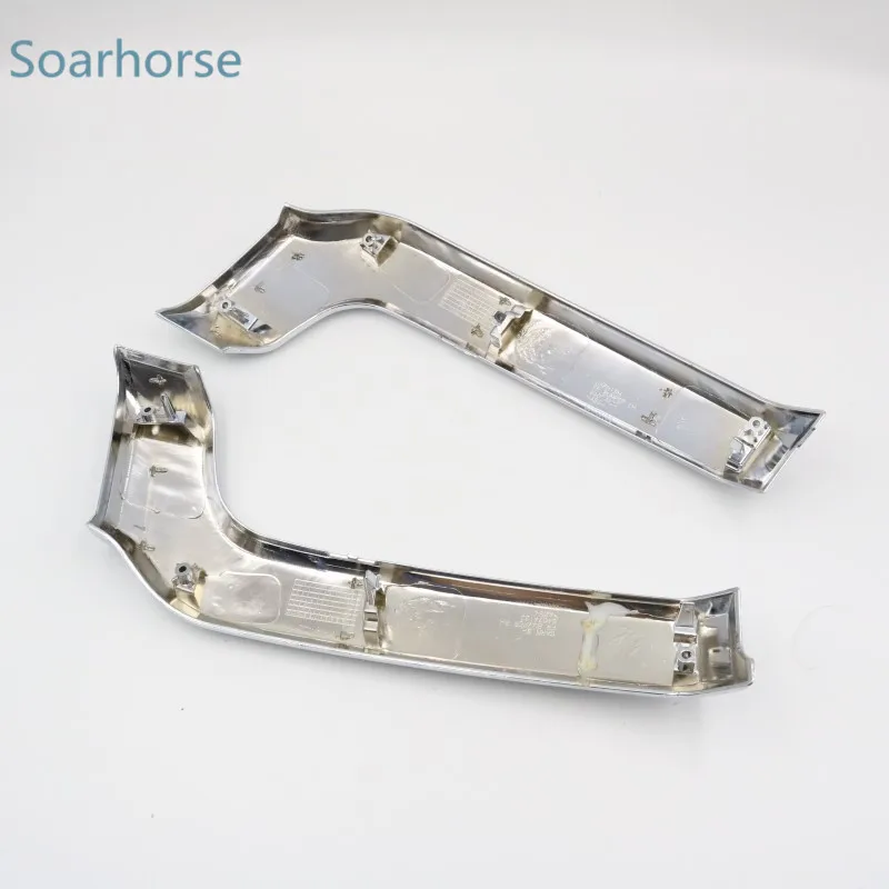Передняя часть бампера Seahorse для автомобиля хромированная отделка декоративная